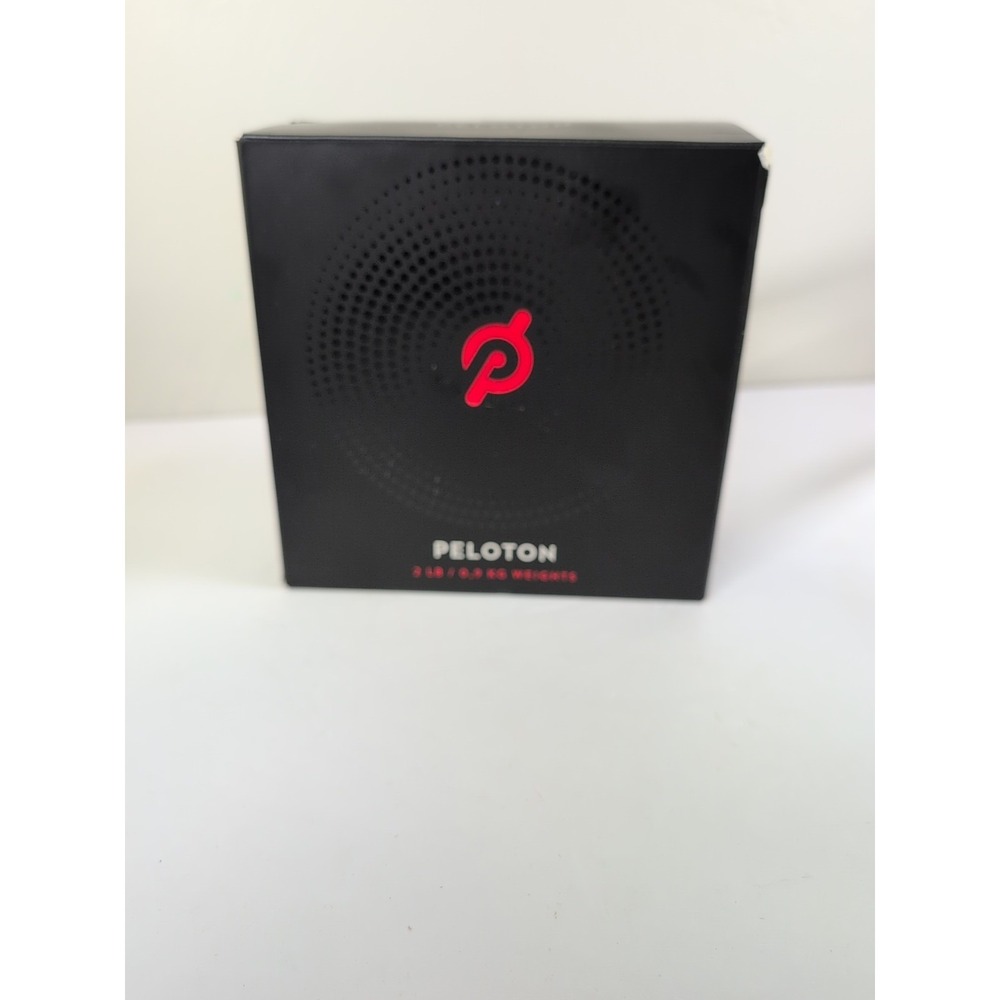 PELOTON 2lb Dumbbell Free‎ Weights Set of 2 Black New Open Box